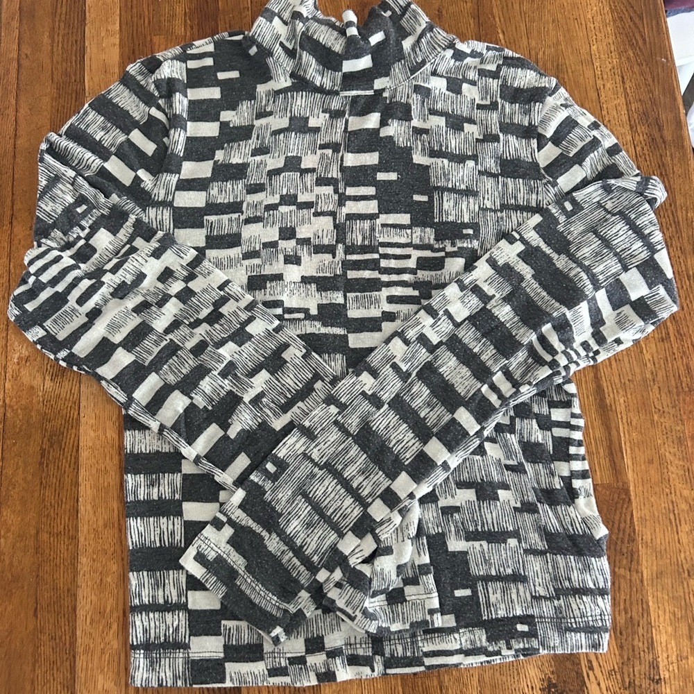 Anthropologie Daily Practice Mockneck tee